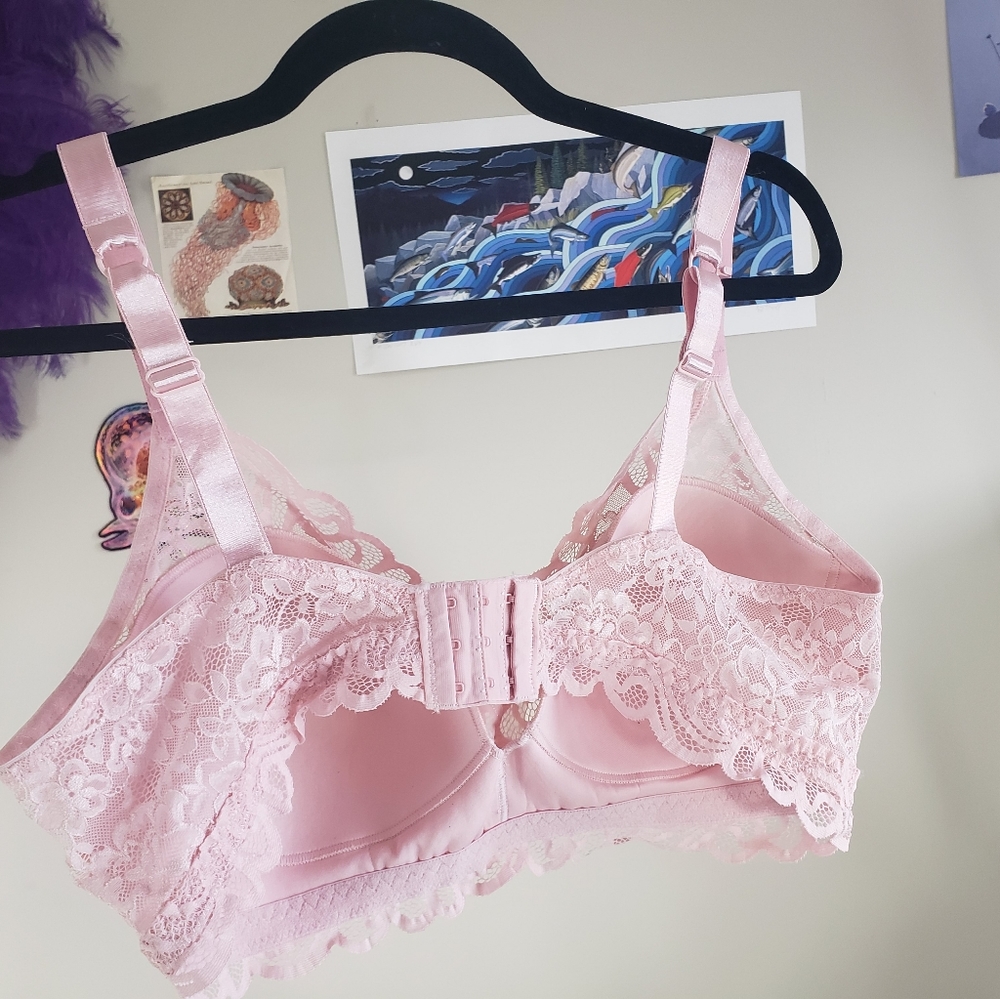 Bali Ballet Pink Lace Bralette - Picture 2 of 3